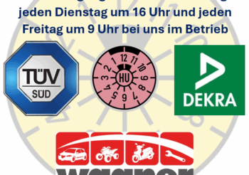 Hauptuntersuchung – TÜV – AU